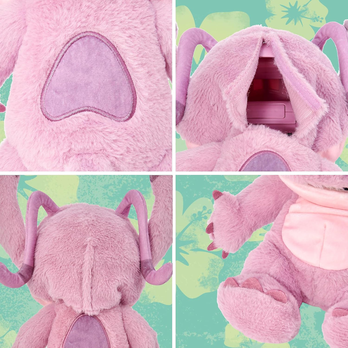 Disney Lilo and Stitch Chatty Angel Stitch Interactive Talking Puppet Plush