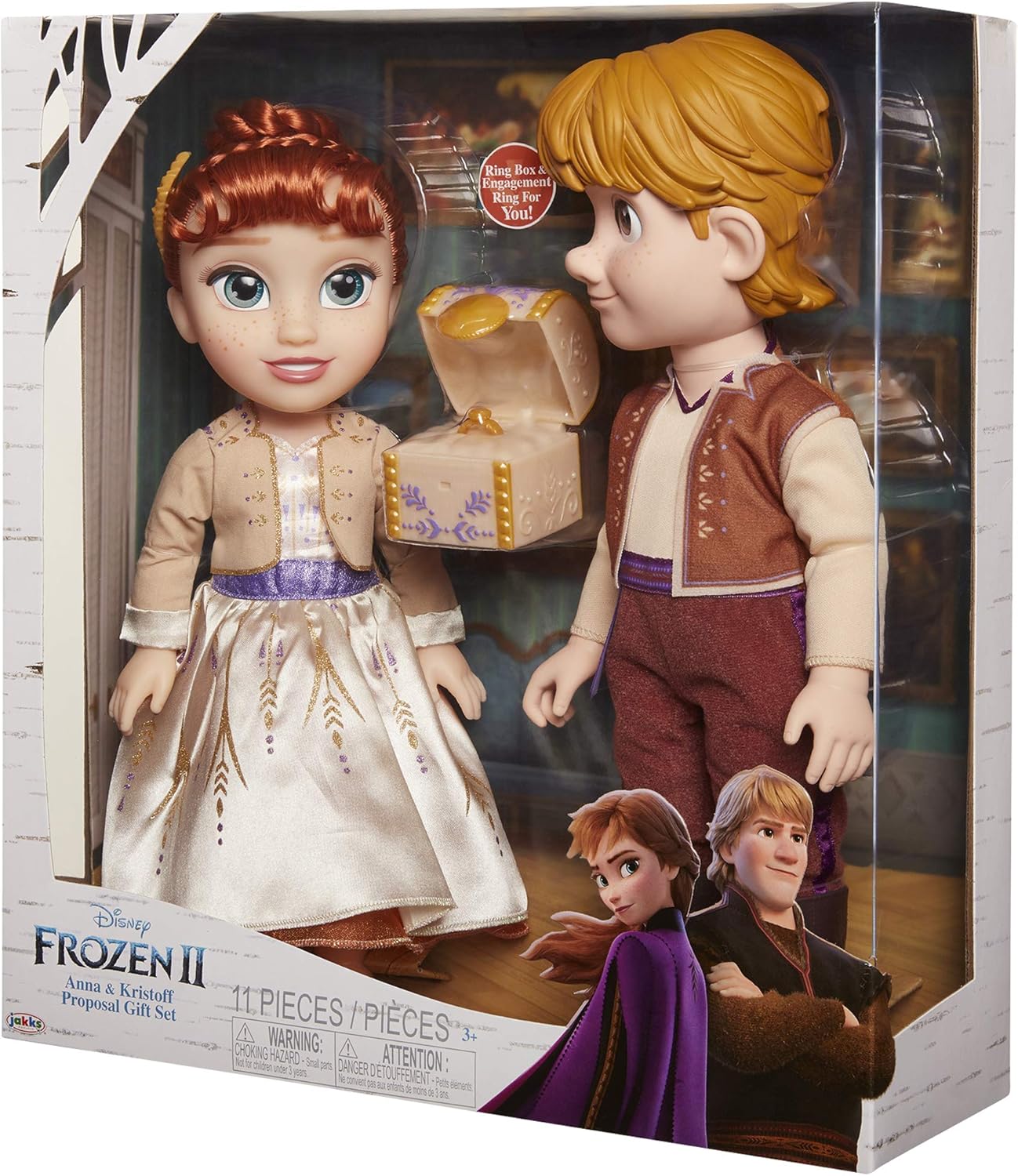 Disney Frozen Anna and Kristoff Proposal Action Figure Gift Set