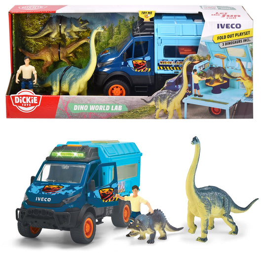 Dickie Toys Dino World Lab Toy Vehicle