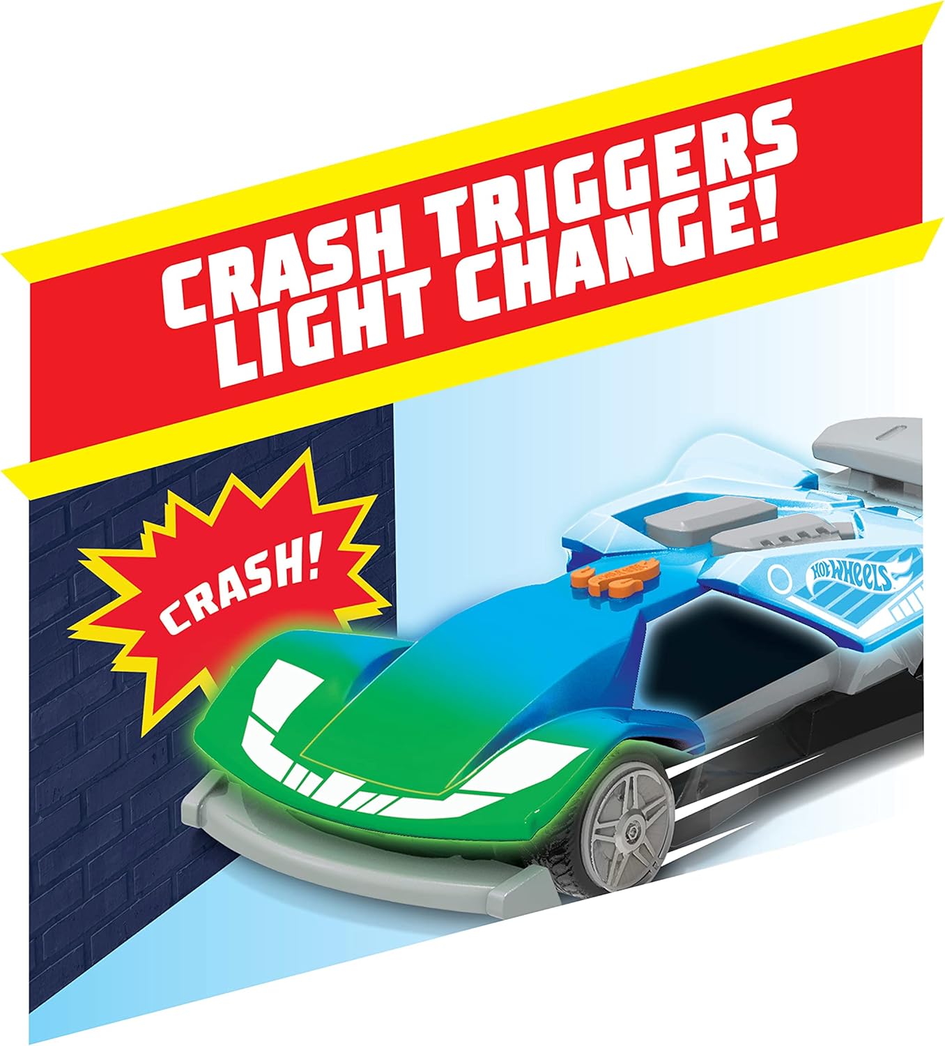 Hot Wheels Colour Crashers - Cyber Speeder
