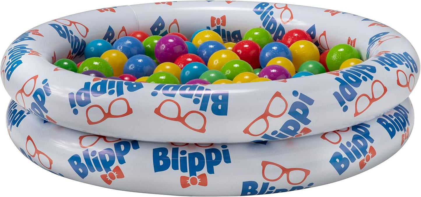 Blippi Mystery Ball Pit Adventure Playset Includes 36 Pcs