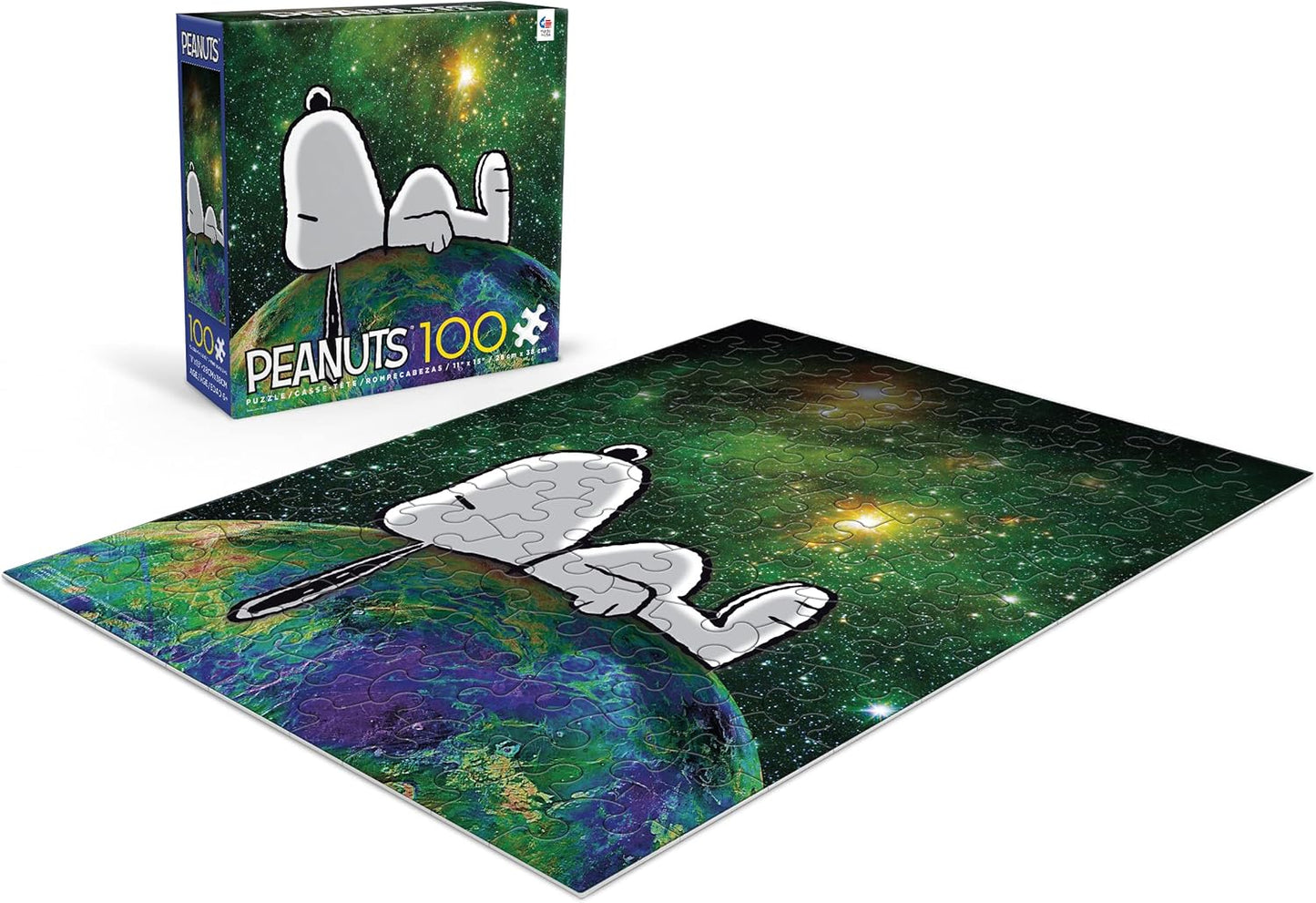 Ceaco - Peanuts Space - Snoopy on Earth - 100 Piece Jigsaw Puzzle