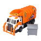 Dickie Toys Action Series 46cm Garbage Truck Toy Vehicle - Orange Battery Operate