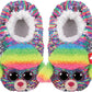 Ty Beanie Babies Fashion Rainbow Poodle Puppy Slippers Socks