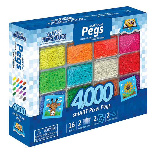 4000 smART Pixelator smART Pixel Pegs (16 colors)