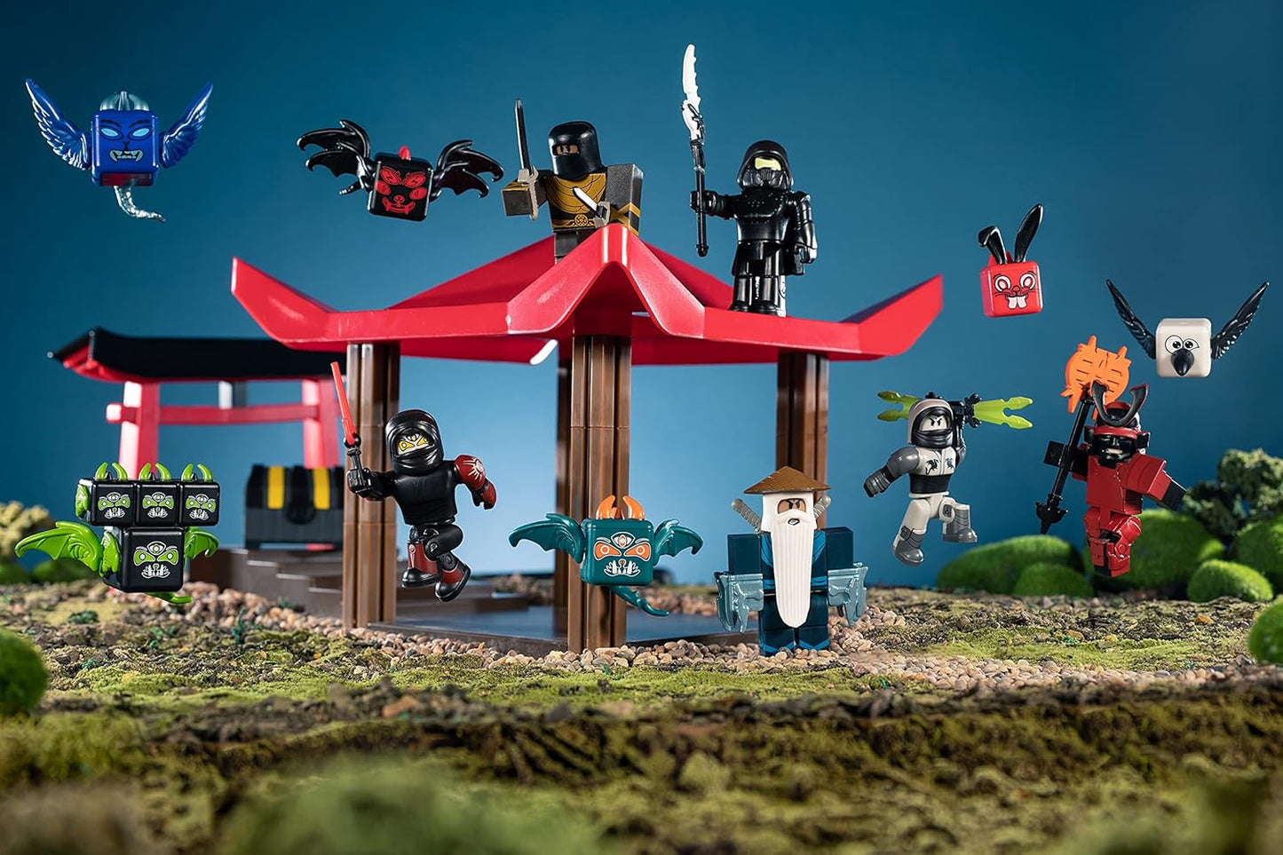 29 Pieces Jazware Roblox Ninja Legends Action Figure Set