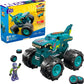 MEGA Hot Wheels Monster Truck Building Set Toy Bundle