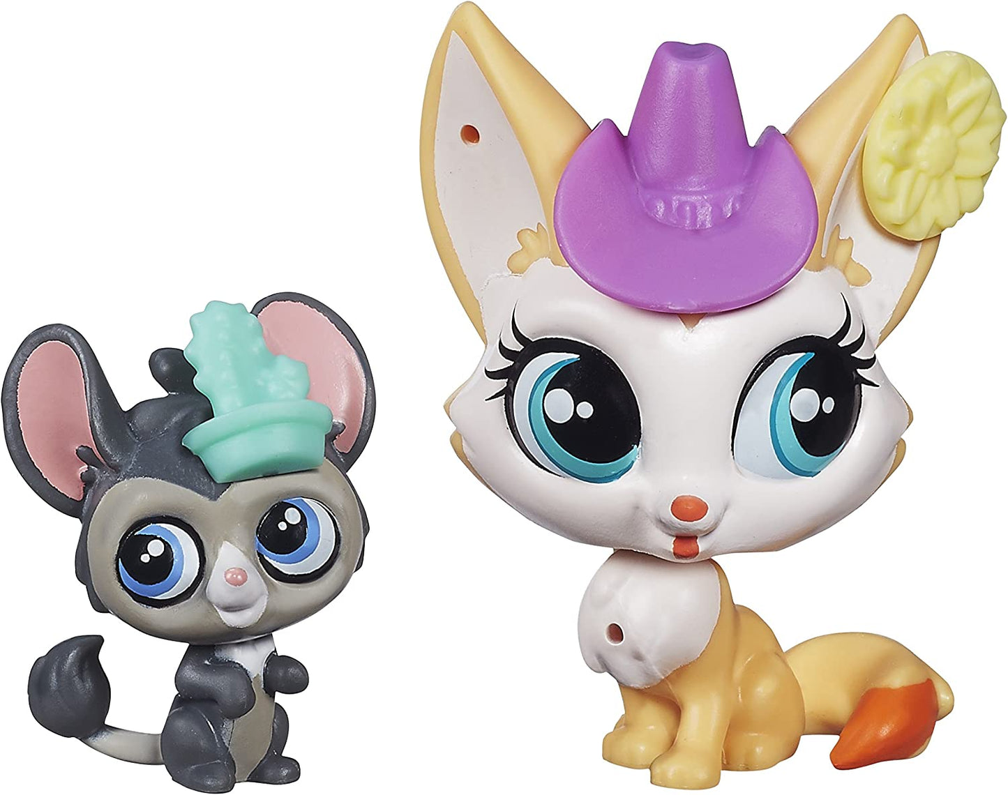 6 X Hasbro Littlest Pet Shop Includes: Pet, Pet Friends & Deco Bits Action Figure Bundle