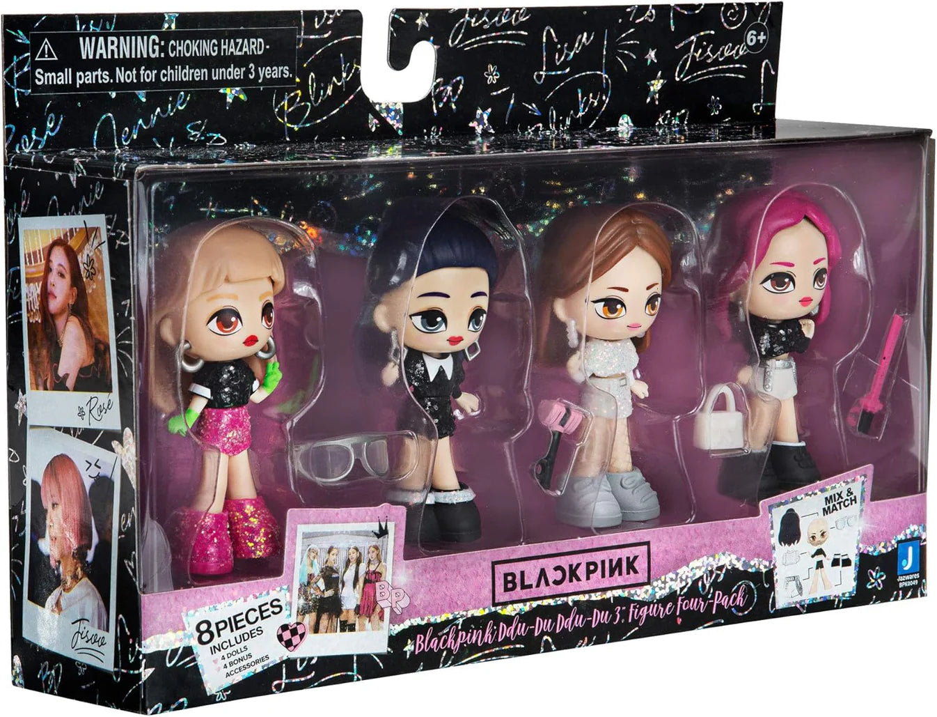 Jazware BLACKPINK 3" Figure Four Dolls Pack