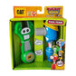CAT Buildin' Crew Tool Team Kids Toy Hammer & Scottie Screwdriver/Ronnie Wrench & Sammy Socket