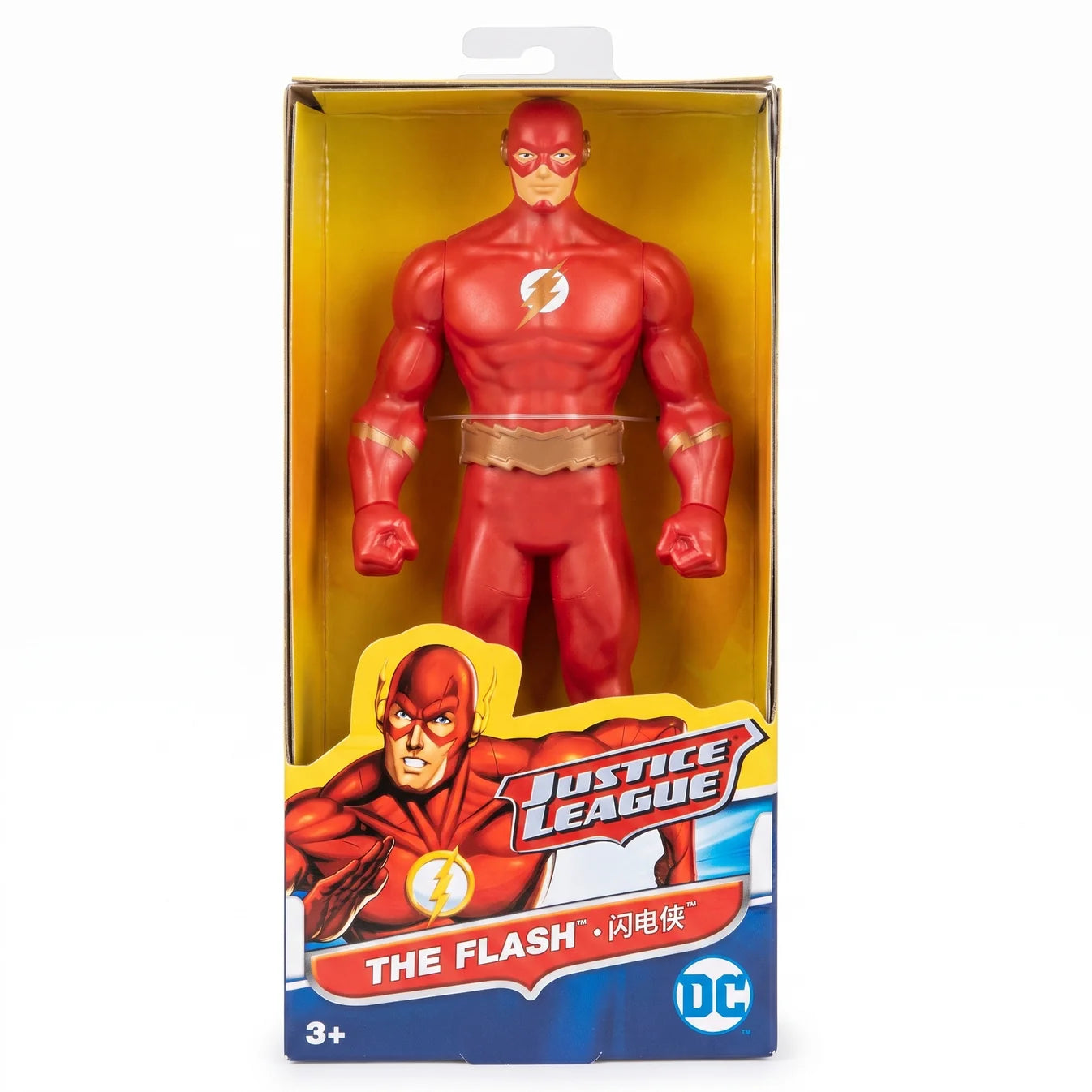 3 x DC Justice League Action Figure - Superman, The Flash & Batman 6"