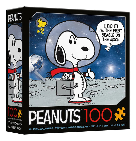 Ceaco - Peanuts Space - Moon Beagle - 100 Piece Jigsaw Puzzle