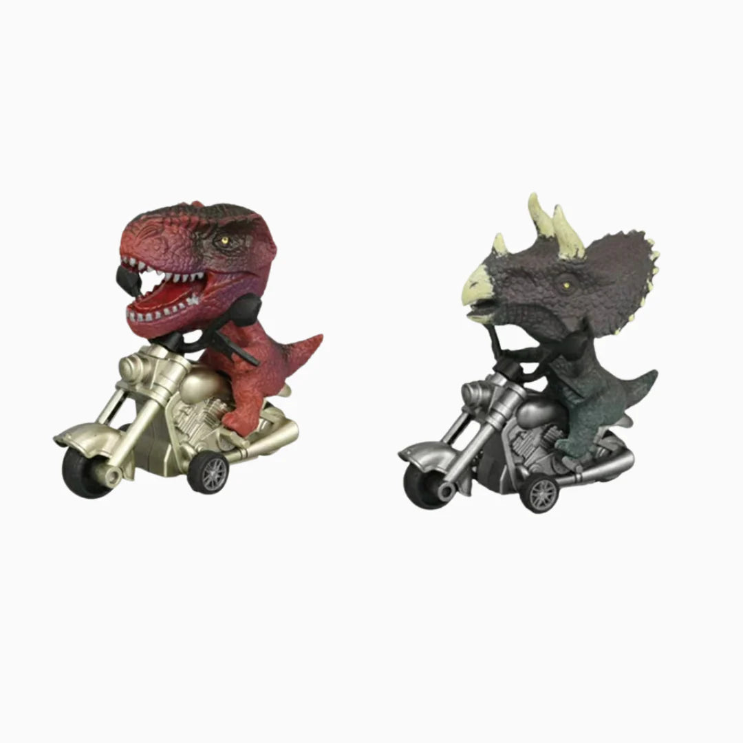 Dinosaur Friction Powered Motorbike Vehicles