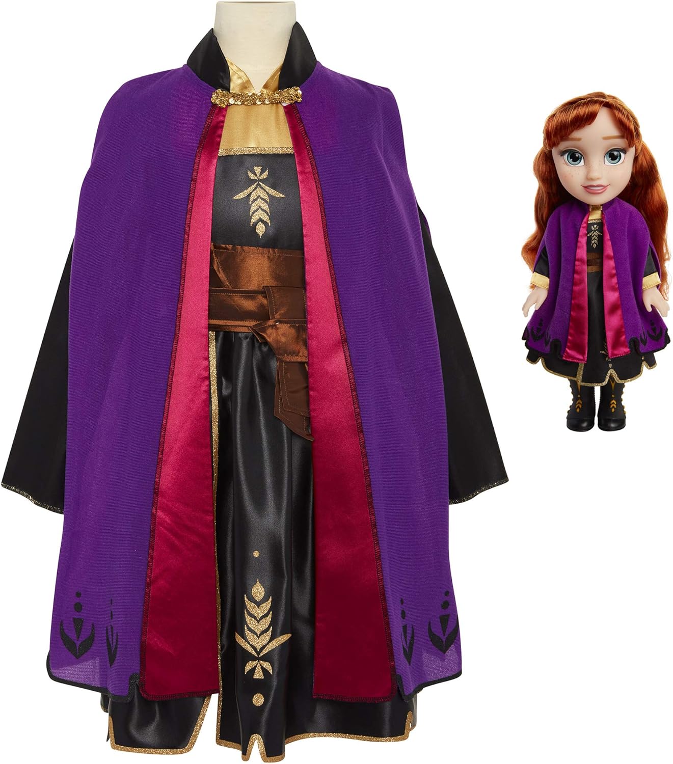 Disney Frozen Anna Adventure Doll & Dress Action Figure Play Set