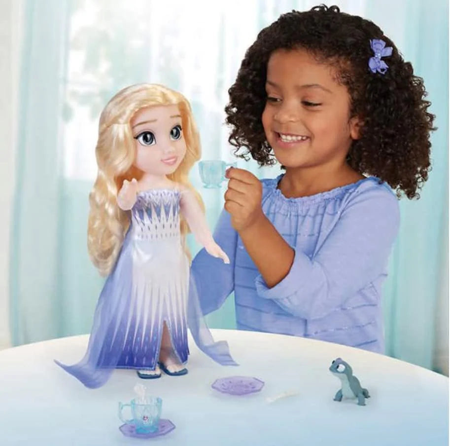 Disney Frozen Princess Toy Doll Tea Time with Ariel and Flounder/Belle and Mrs. Potts/Elsa & Bruni