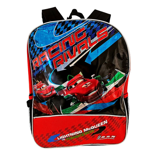 Disney Pixar Cars 2 Racing Rivals Kids Backpack Bag