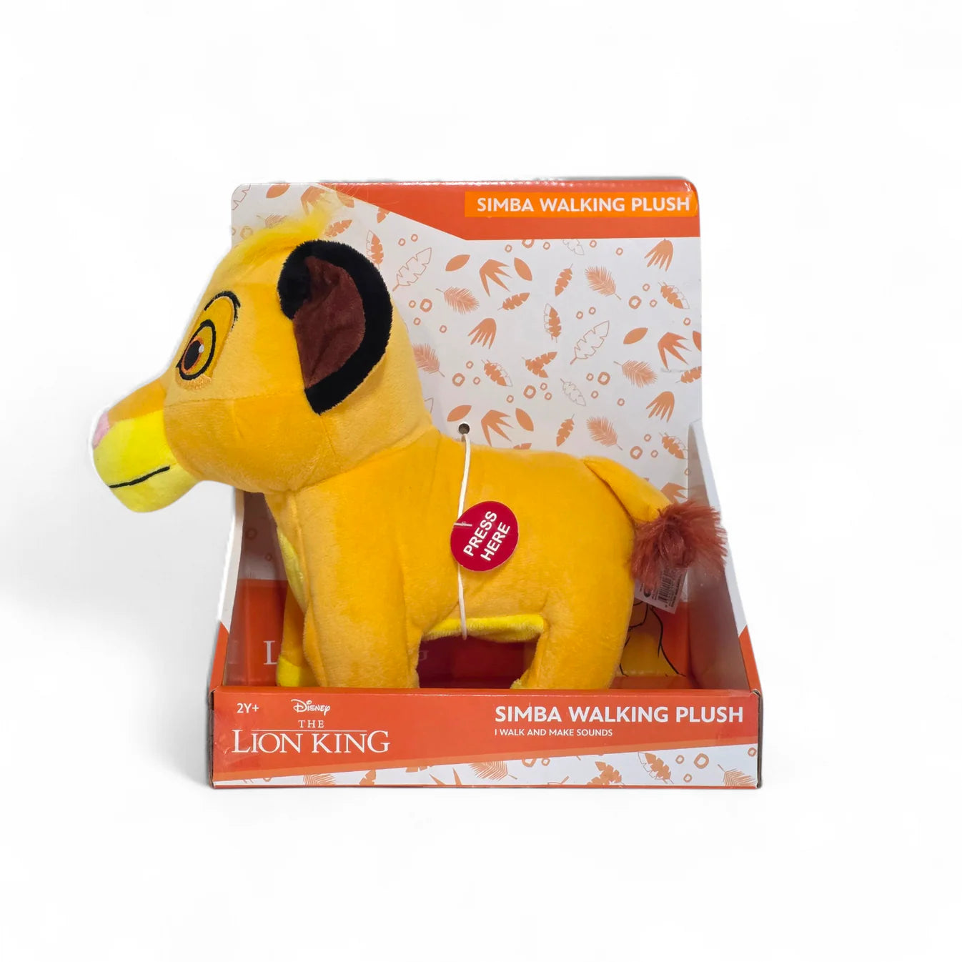 Disney The Lion King Simba Walking Plush and Sounds