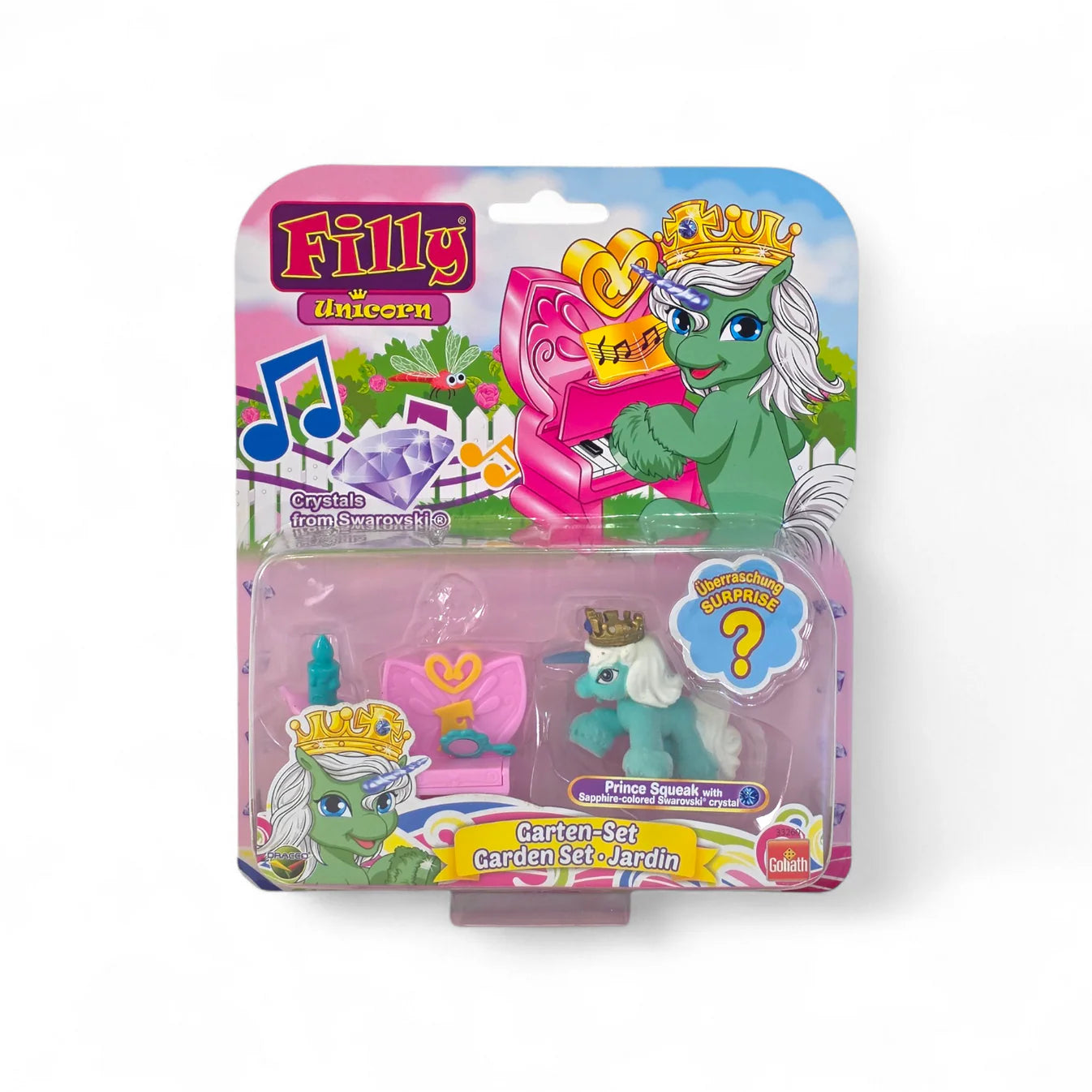 Filly Unicorn Garden Set Prince Squeak