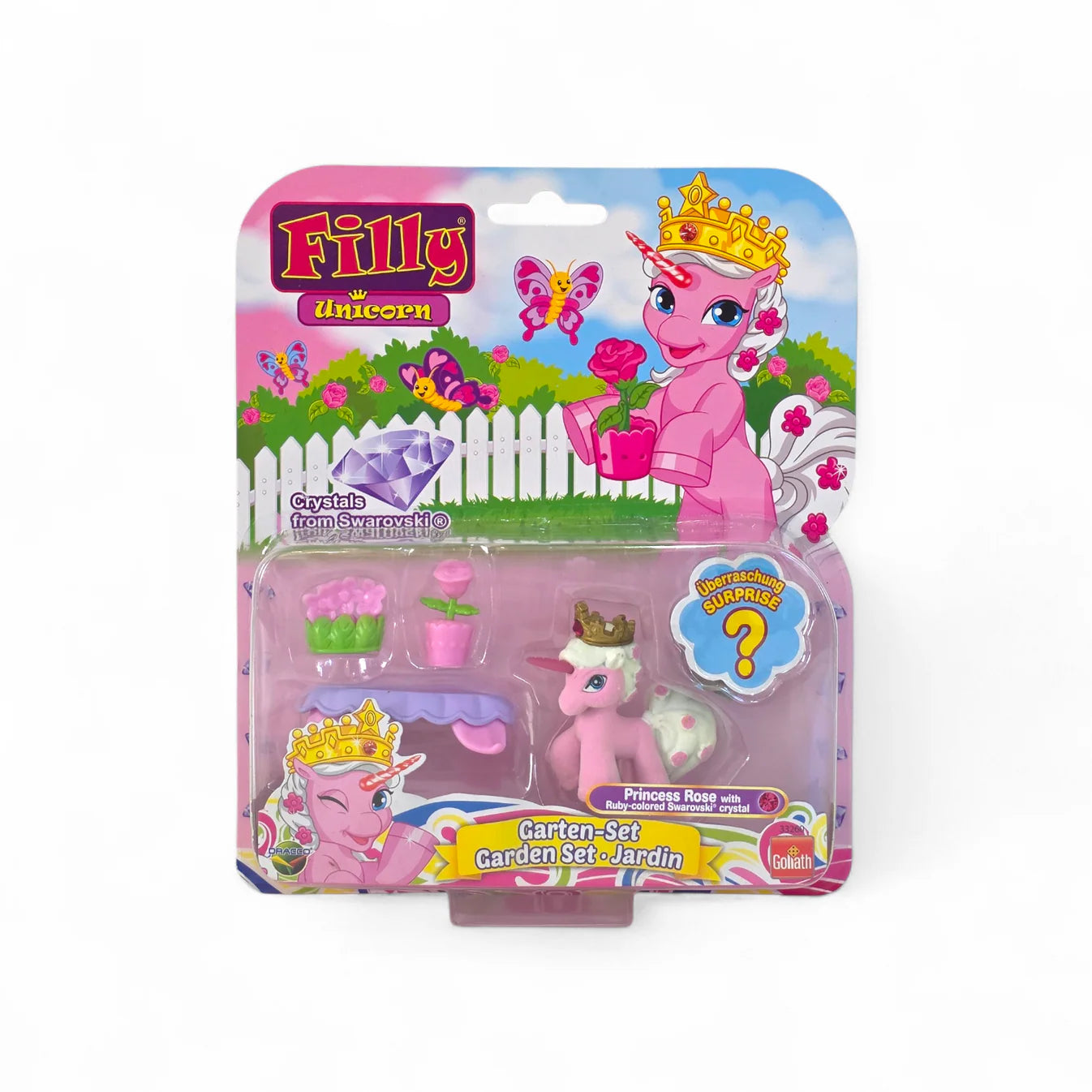 Filly Unicorn Garden Set Princess Rose