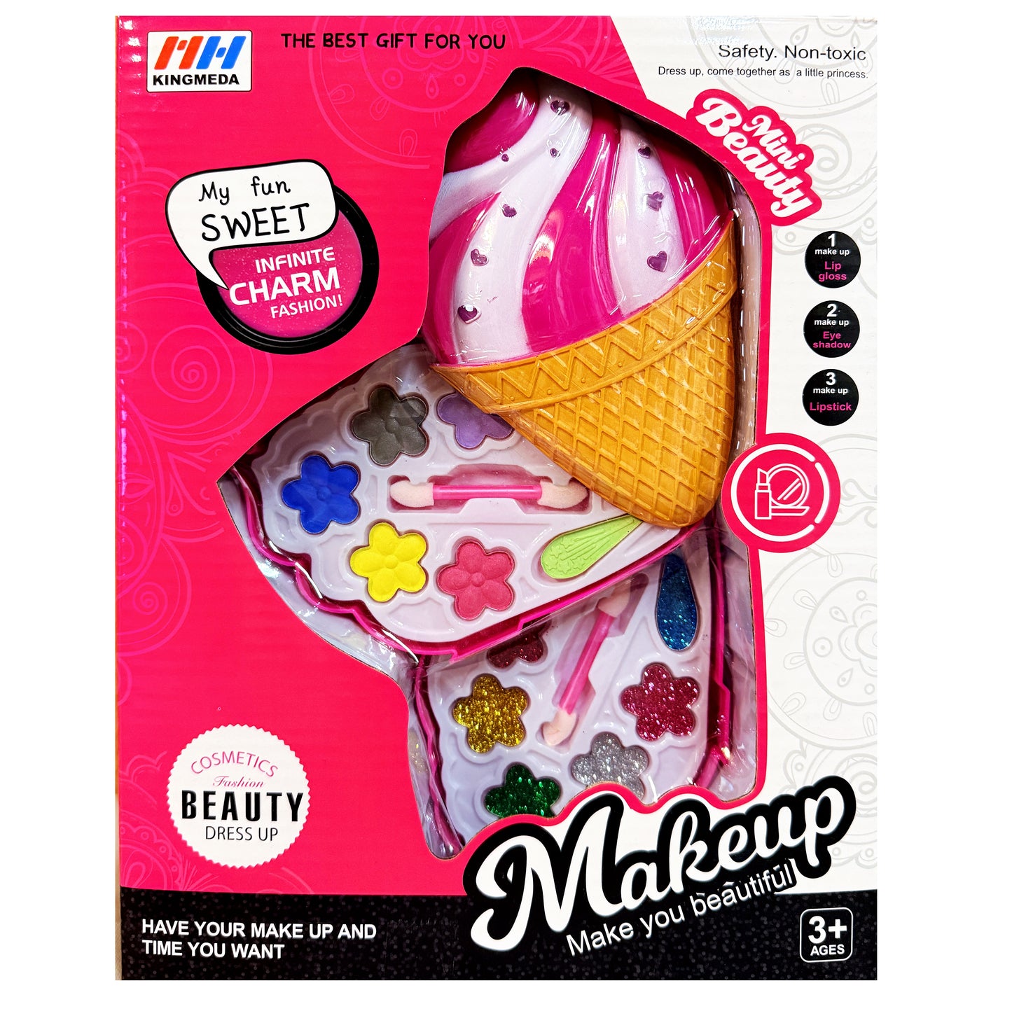 My Fun Sweet Girls Make Up Kids Pretend Playset