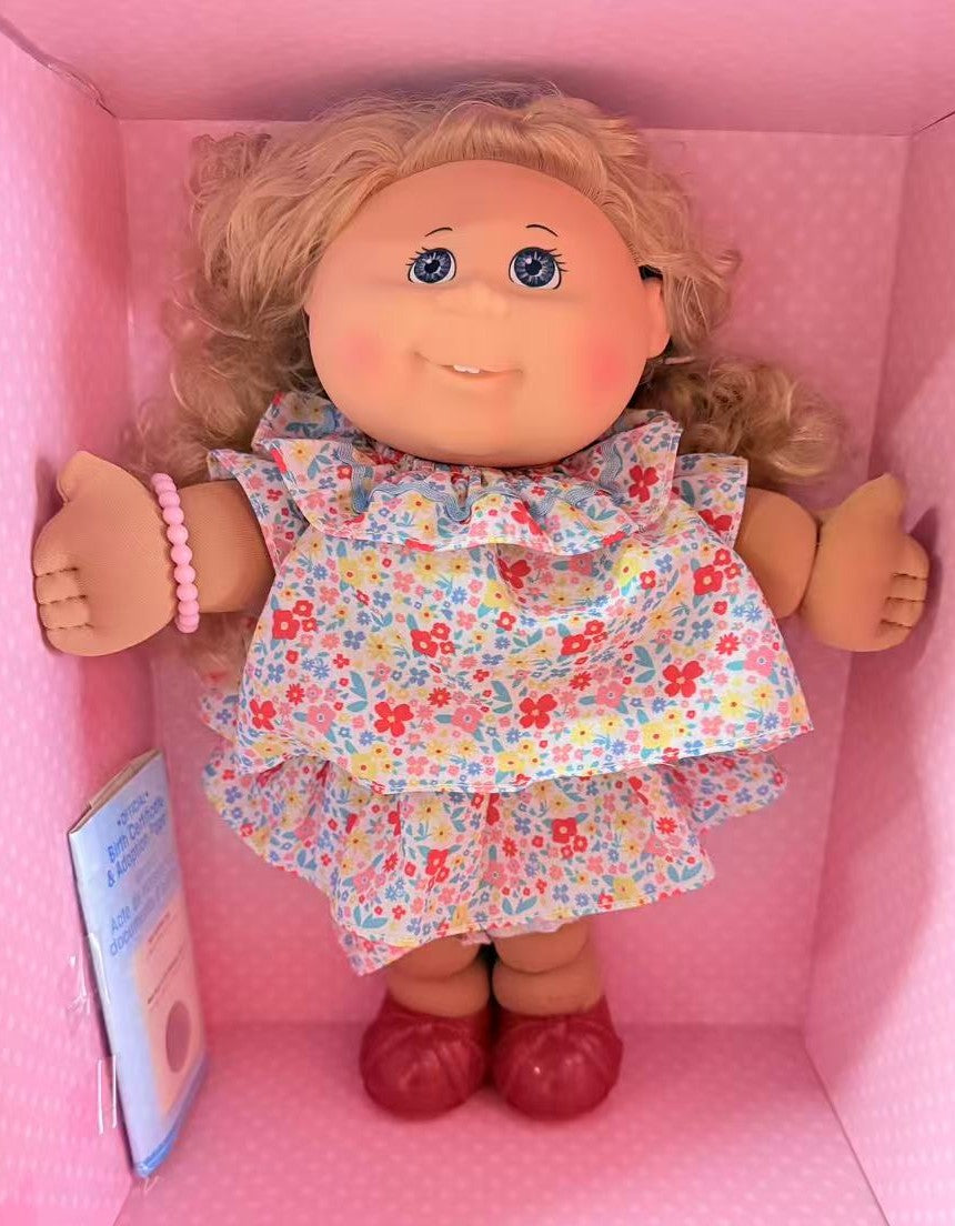 Cabbage Patch Kids Vintage Kids 14"- Floral Dress