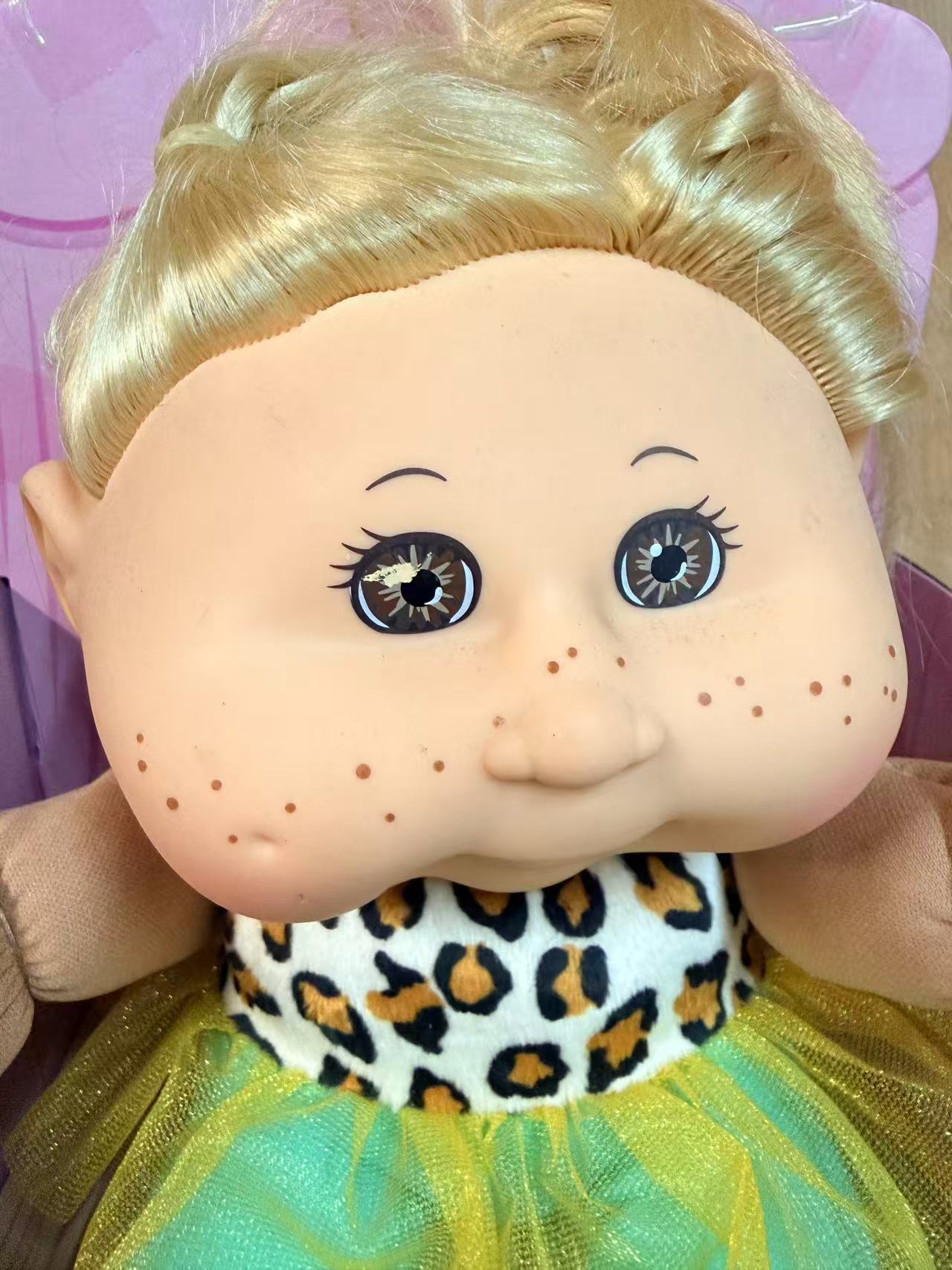 12" Cabbage Patch Kids Sittin Pretty Doll Leopard Print Tutu Skirt - Clearance