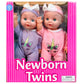 9“ Double the Cuddles! | Newborn Twins Baby Doll Collection