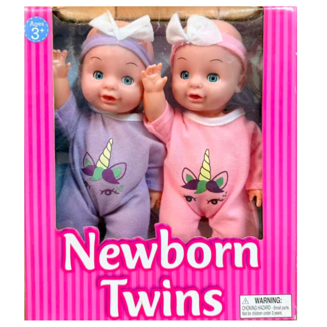 9“ Double the Cuddles! | Newborn Twins Baby Doll Collection