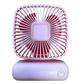 Three Speed Rechargeable Electric Mini Fan Natural Wind Angle Adjustable