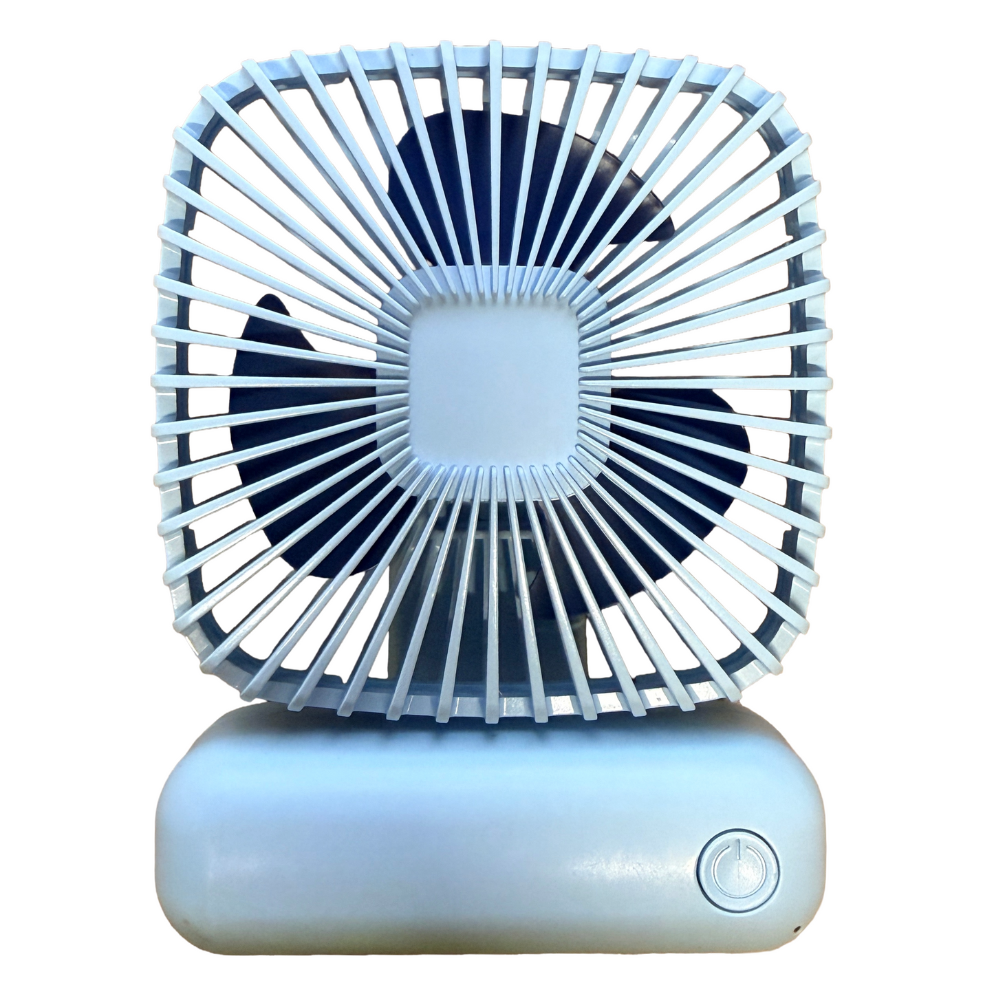 Three Speed Rechargeable Electric Mini Fan Natural Wind Angle Adjustable