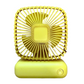 Three Speed Rechargeable Electric Mini Fan Natural Wind Angle Adjustable