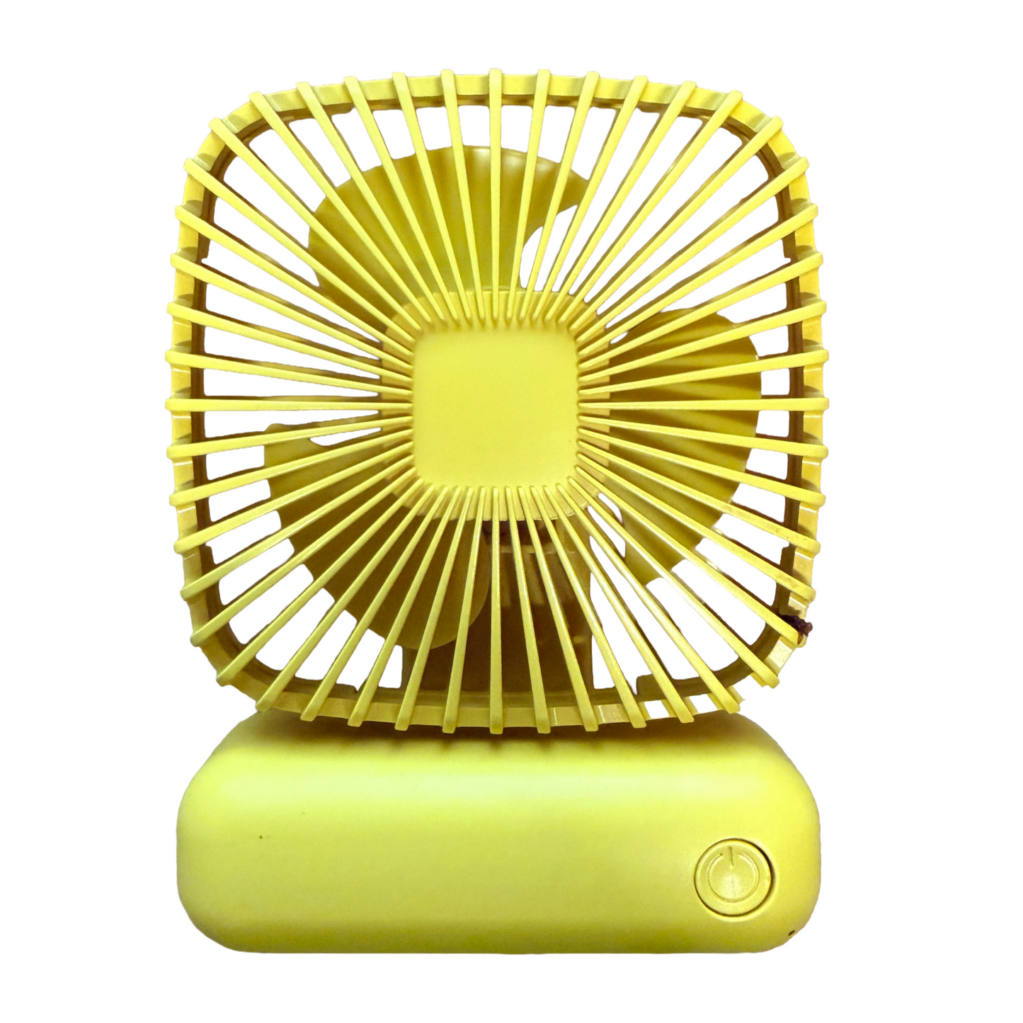 Three Speed Rechargeable Electric Mini Fan Natural Wind Angle Adjustable