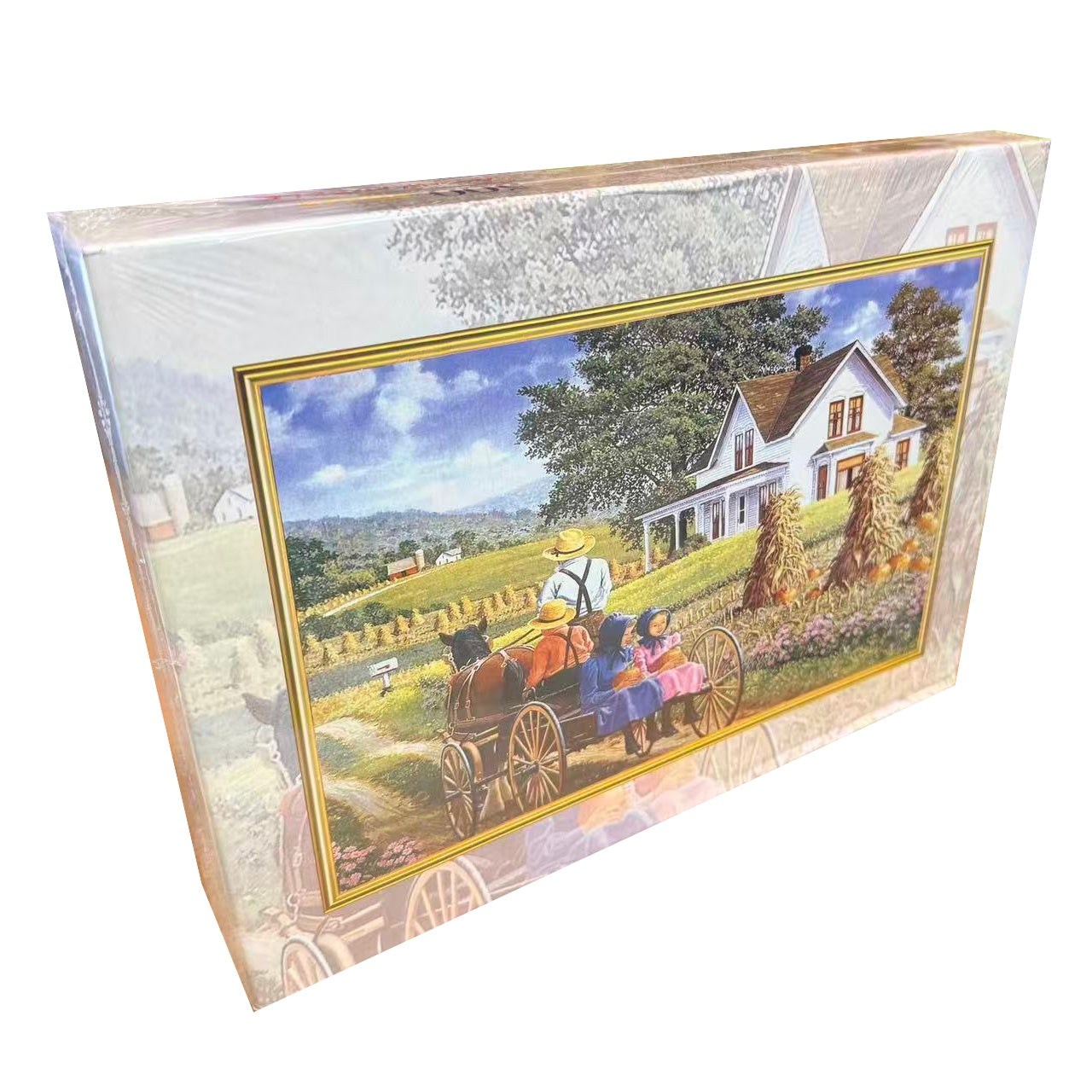 500-Piece Countryside Landscape Jigsaw Puzzle