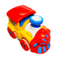 4 x 3.5" Diecast Metal Mini Macaron Pull-and-Go Trains Set