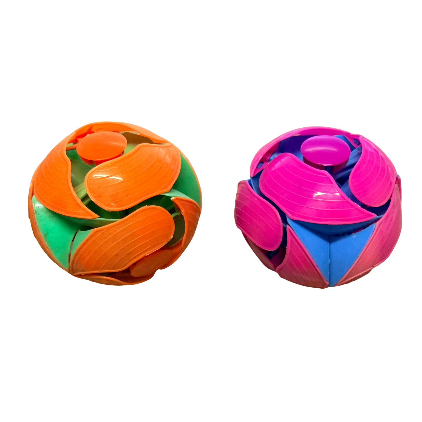 Magic Color-Flipping Ball Toy Throw and Catch Ball Toy Birthday Party Favours (Pack of 2)