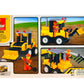 PEIZHI City Construction Team Loader (127 Pieces) Blocks Building Set