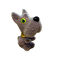 2.5“ Mini Flocked Animal Figurines, 8pc Cute Fuzzy Puppies & Kittens Set