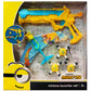 Minions Airplane Launcher Toy Set - Foam Glider & Disc Shooter Outdoor Play