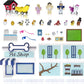 40 Pieces Jazware Roblox Adopt Me: Pet Store Action Figure Set
