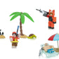 28 Pieces Jazware Roblox Arsenal: Operation Beach Day Action Figure Set