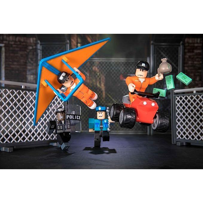24 Pieces Jazware Roblox Jailbreak Great Escape Action Figure Set