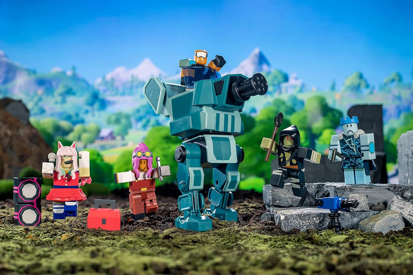 18 Pieces Jazware Roblox Tower Defense Simulator: Last Stand Action Figure Set