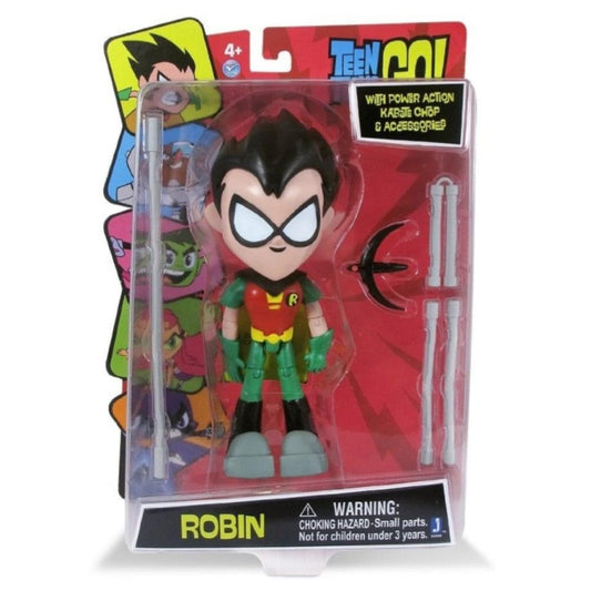 Jazware Teen Titan Go Robin Karate Chop Action Figure