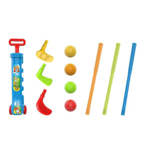 Kids Golf Set with Clubs, Balls & Caddy – Fun Sports Toy for Boys and Girls