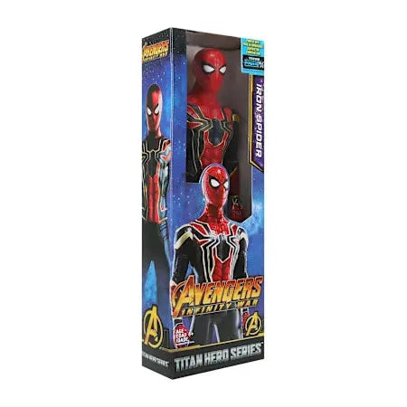 Marvel Avengers Titan Hero Series Iron Spider Figure 12"