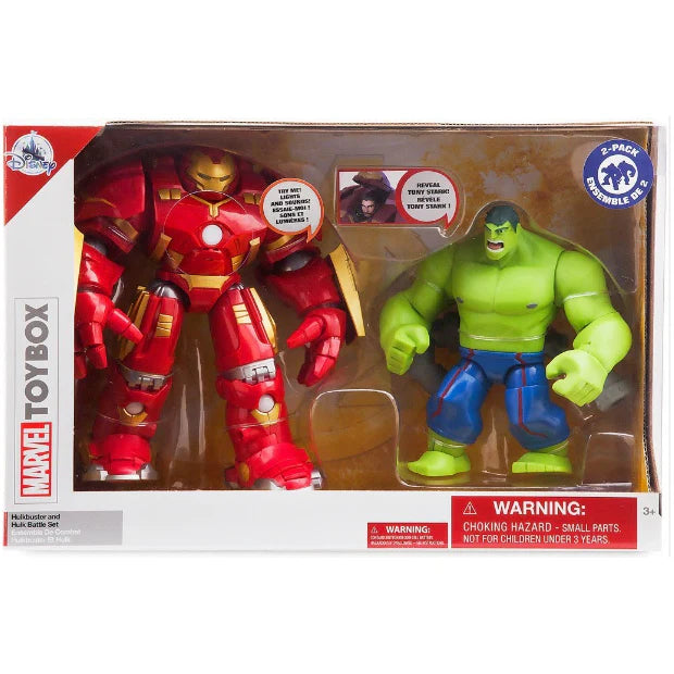 Marvel Toybox Hulk Buster and Hulk Battle Action Figure Set