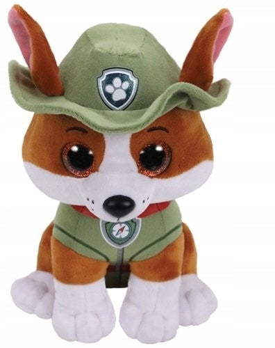 9" Ty Paw Patrol Beanie Babies - Rubble, Tracker, Rocky and Zuma