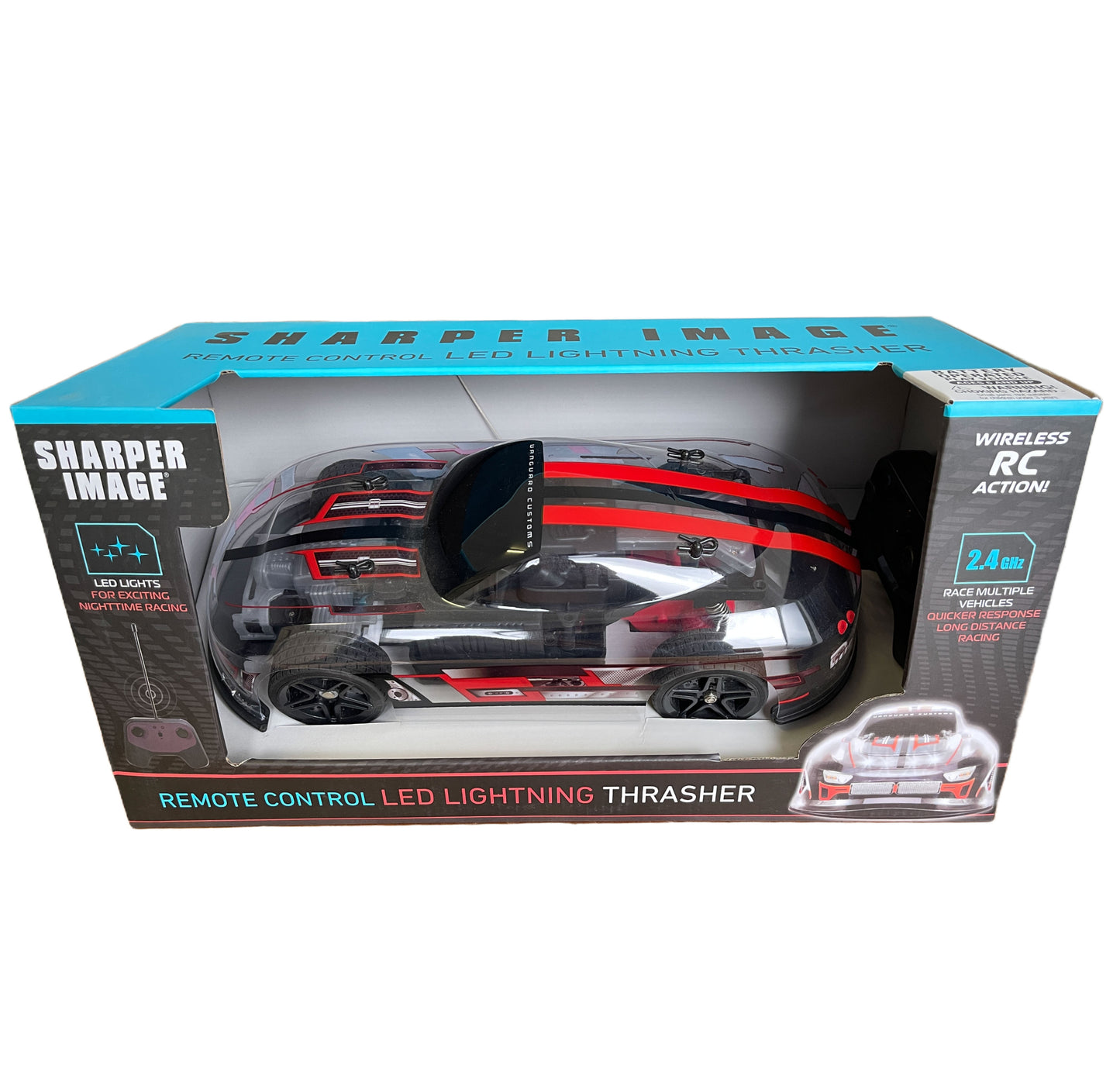 Sharper Image Remote Control LED Lightning Thrasher