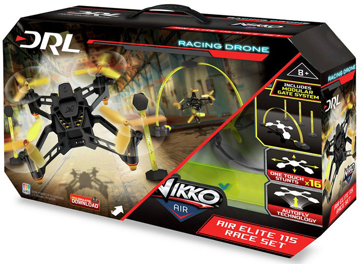 Nikko Air Elite 115 Race Set Racing Drone Includes Modular Gate System