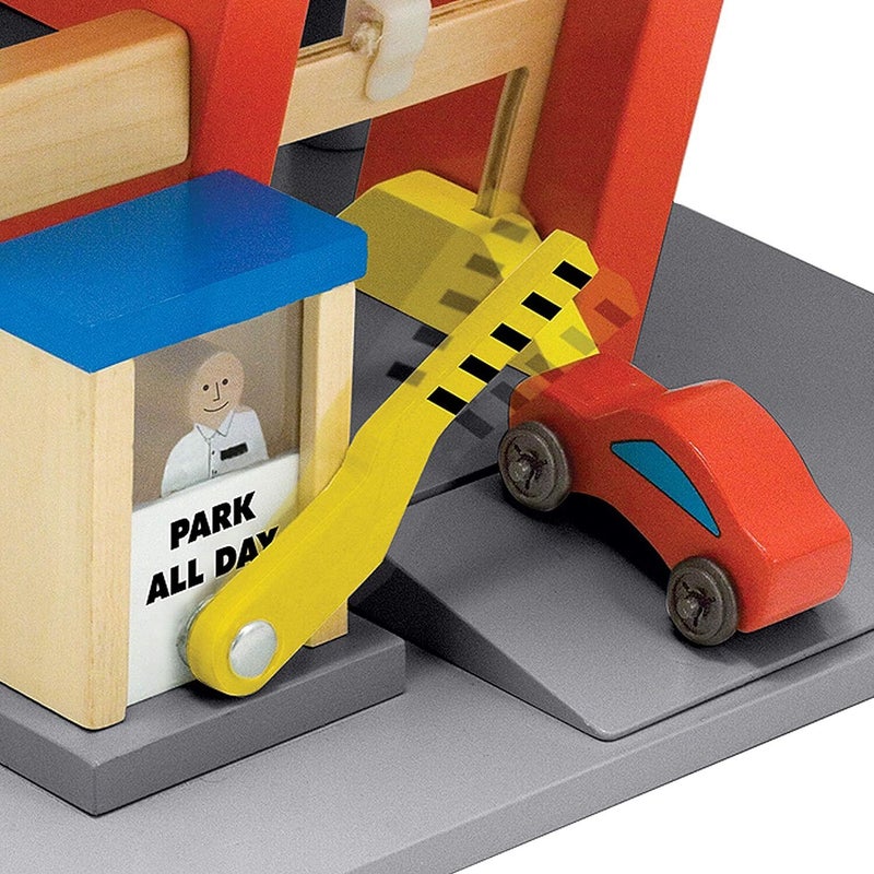 Melissa and Doug Wooden Parking Garage Toy